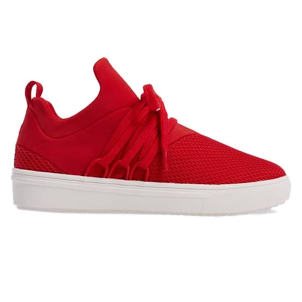 Steve Madden lancer red Sneakers size 9.5 - Picture 8 of 8